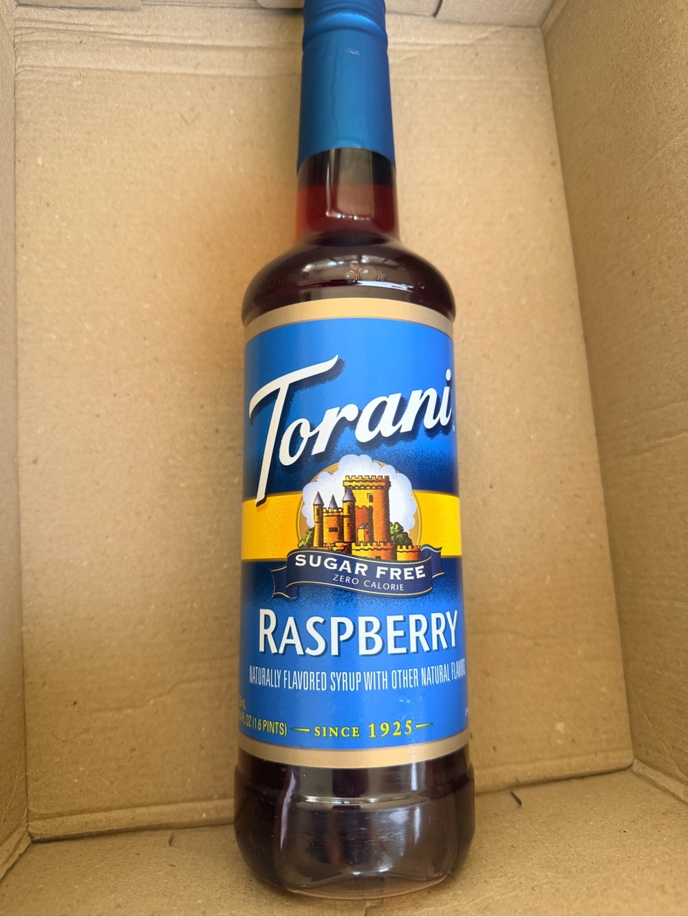 Torani Raspberry Sugar Free Syrup 25.4 fl oz.